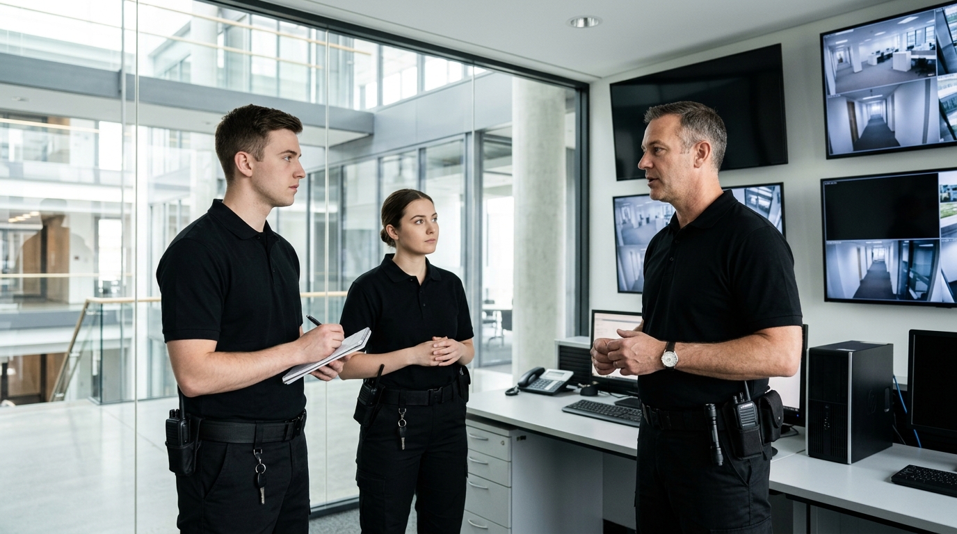 missions chef de poste securite privee et encadrement equipe au pc