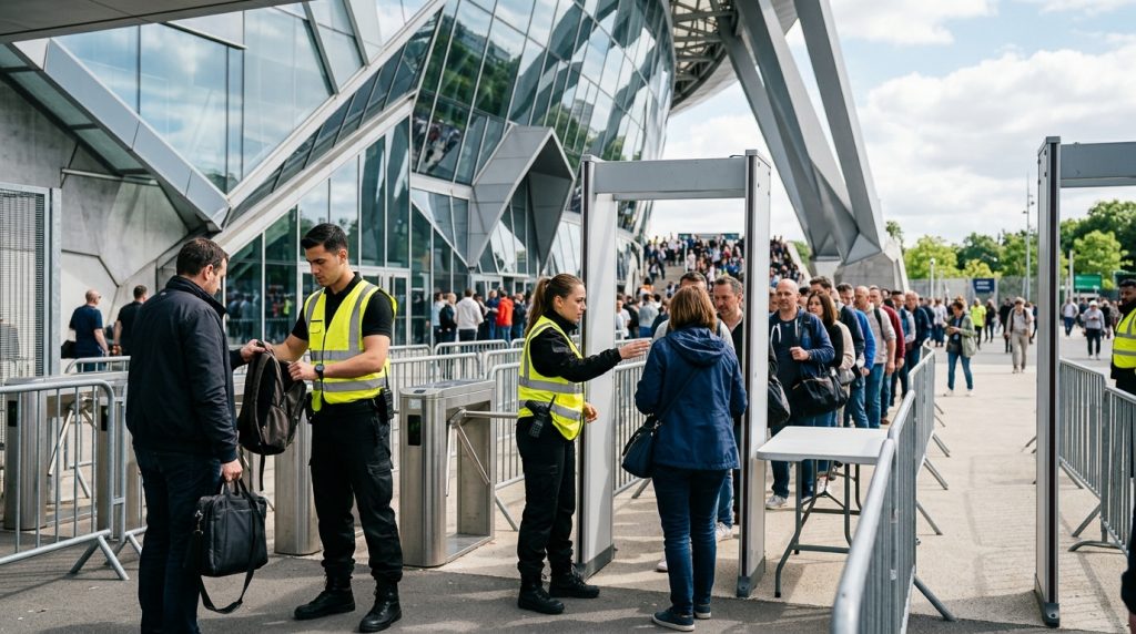 agent de securite filtrage evenementiel